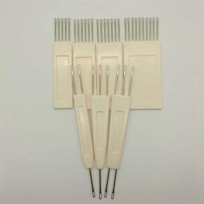 7 шт. инструмент передачи Стандартный Калибр иглы для шерсти пряжи брат вязальная