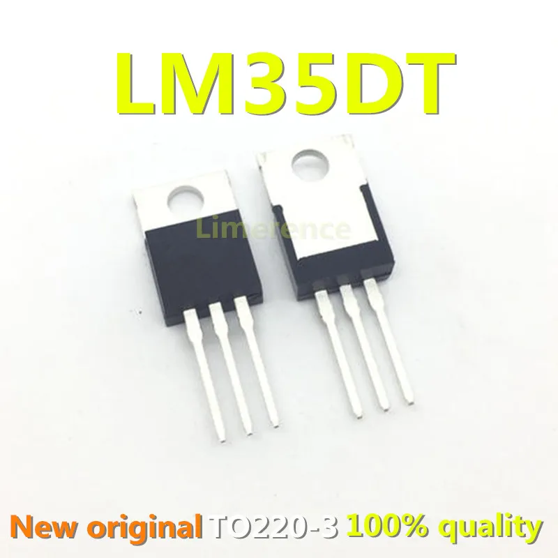 

5 шт LM35DT TO220 LM35 TO-220 LM35D