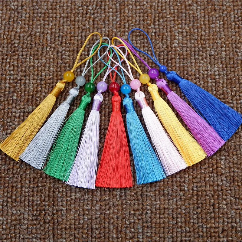 

5/10/50 шт. мини с цветными бусинами, кисточки «сделай сам», занавески, сумки, товары для рукоделия, подвеска с кисточкой в классическом стиле, 11,...