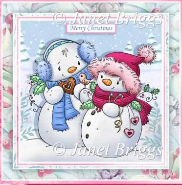 Снежная пара рождественские металлические Вырубные штампы Скрапбукинг открытка