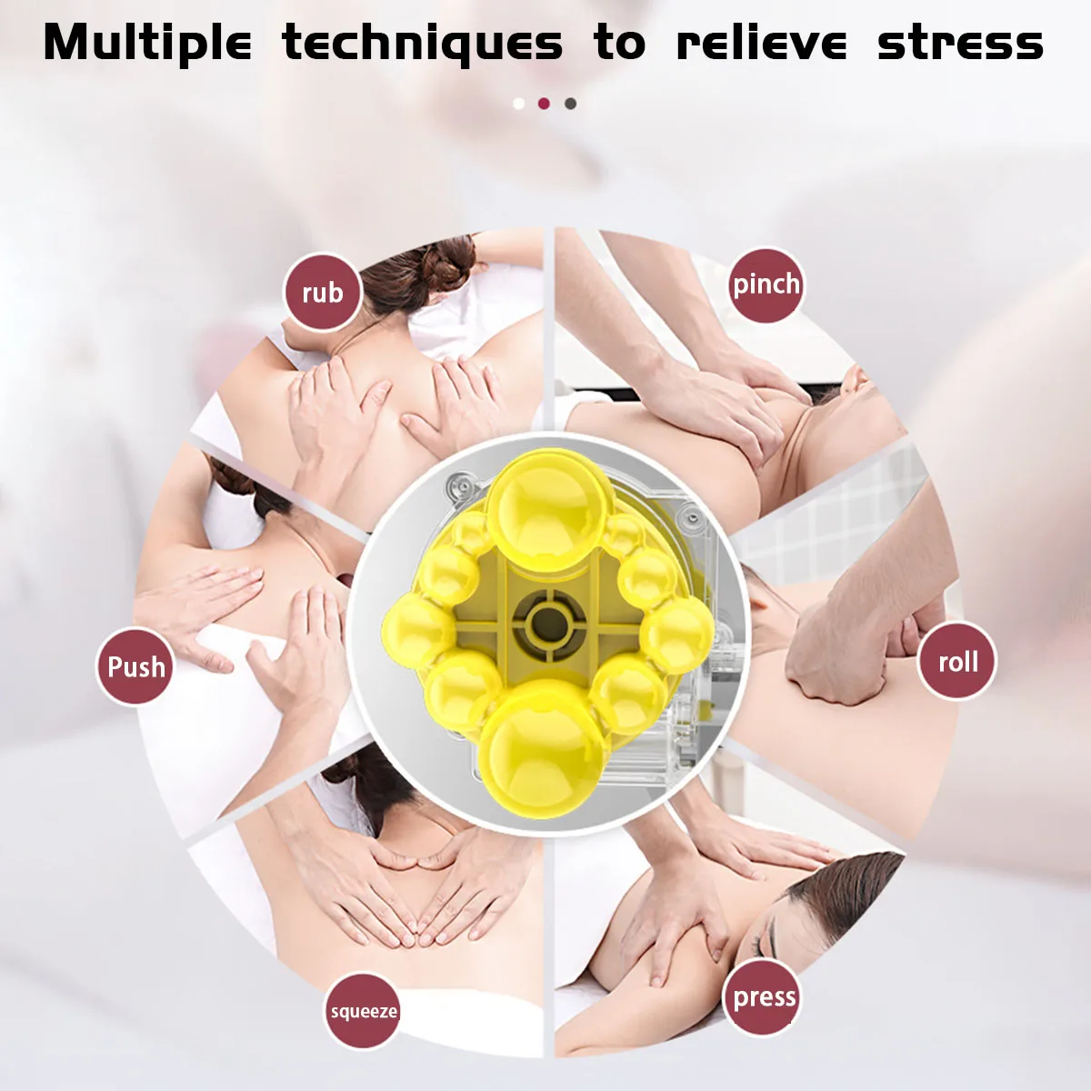 

Electric Massage Pillow Infrared Heating Neck Back Massager Home Car Multifunctional Shiatsu Massage Relaxation Body Machine