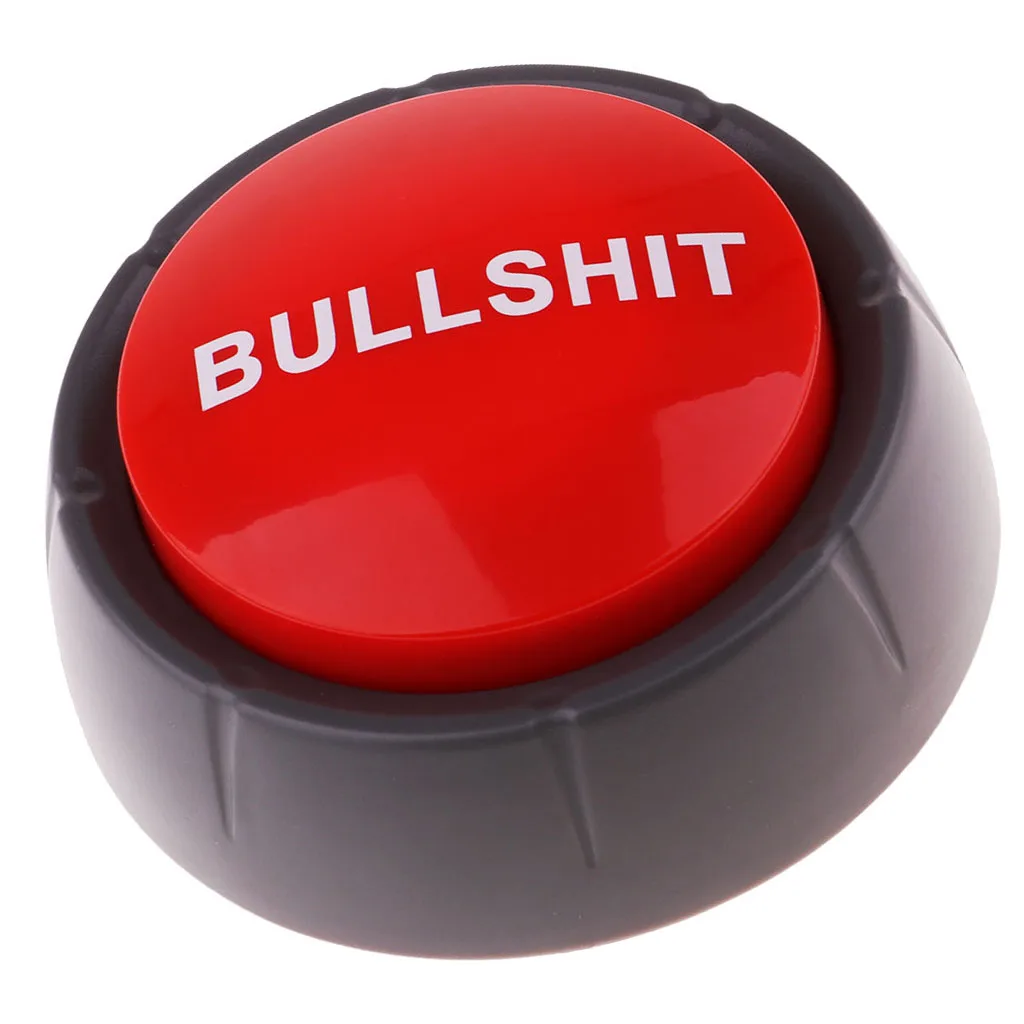 Bullshit Dome Sound Buzzer Press Answer Button For Quiz Party Game Show | Игрушки и хобби