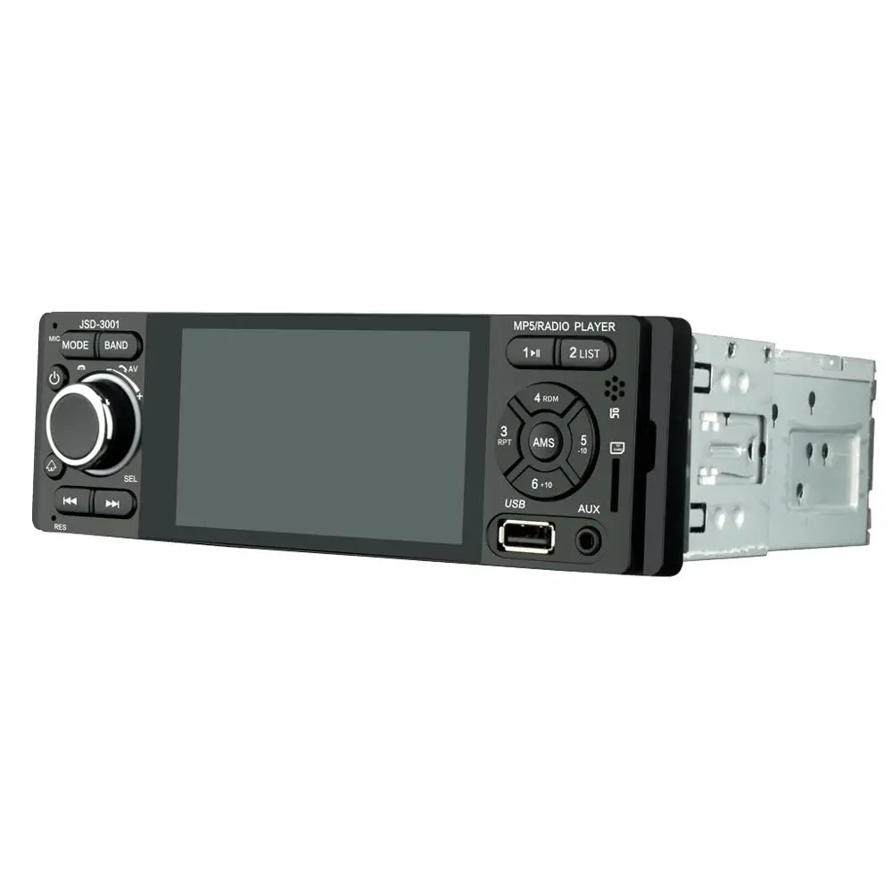 Автомобиль радио 1din jsd 3001 Авто 4 дюймовый сенсорный экран Экран аудио Зеркало