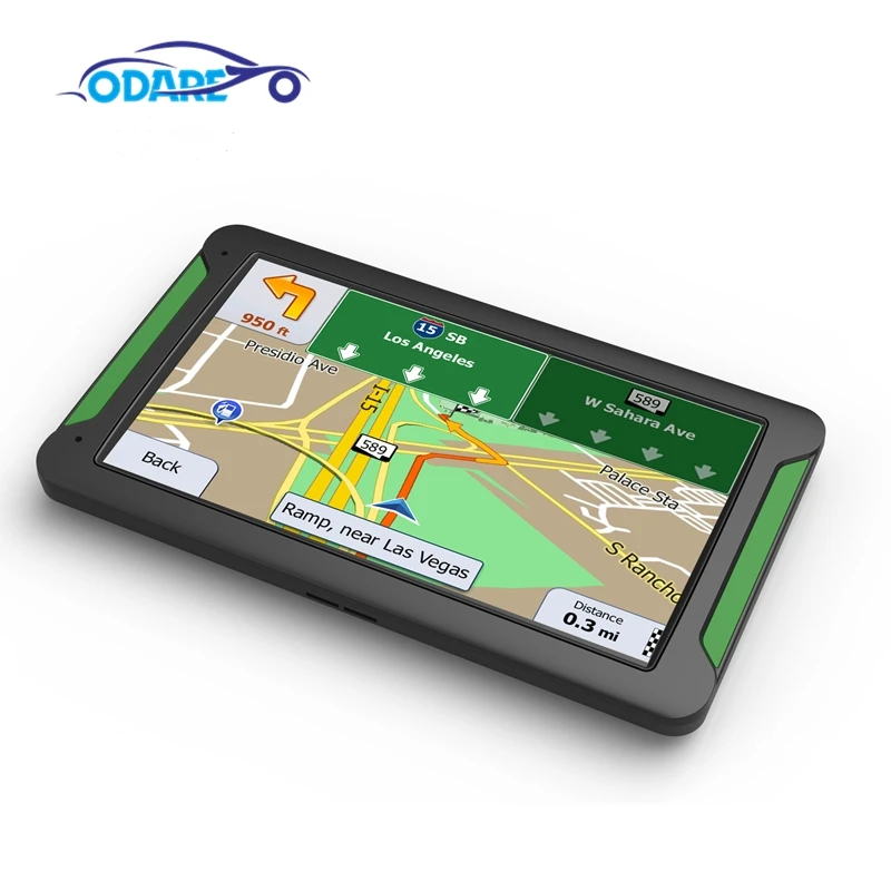 Odare 7 дюймовым HD монитором под управлением автомобиля/грузовика GPS навигации 800