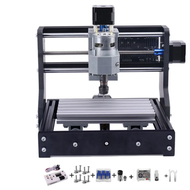 Фрезерный станок PCB 1610Pro с автономным контроллером GRBL 1 для гравировки по дереву