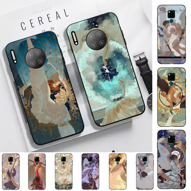 

Yinuoda Clouds Clow Angels Phone Case for Huawei Mate 20 10 9 40 30 lite pro X Nova 2 3i 7se