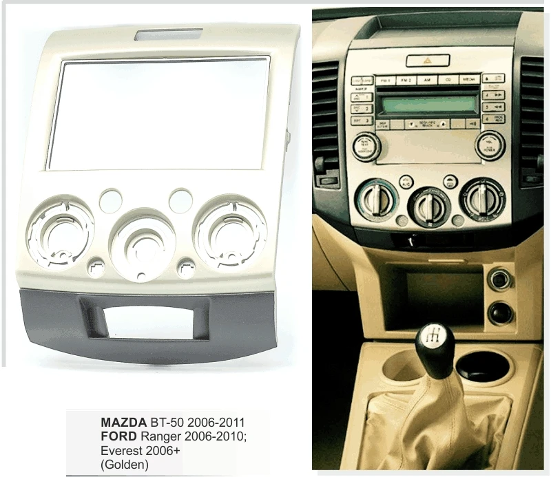 Лицевая панель для Ford Ranger Everest лицевая рамка приборной панели | Автомобили и