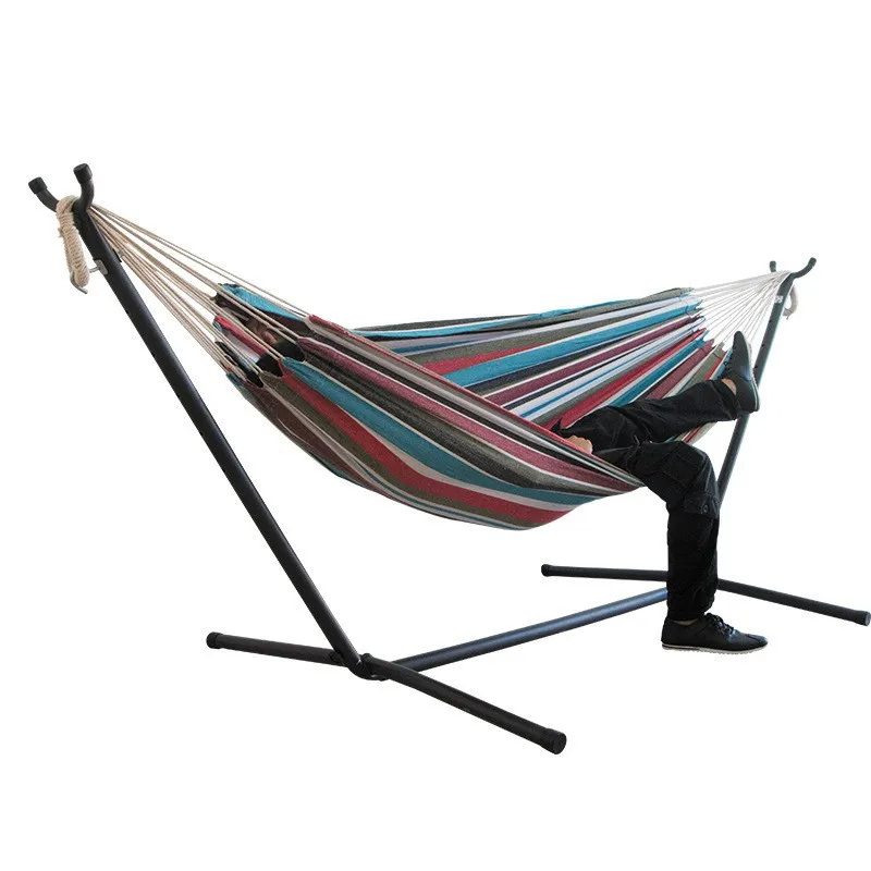

Multicolor Anti-rollover High Load-bearing Canvas Hammock Hanging Chair Swing Outdoor Camping Equipment Special Supplies