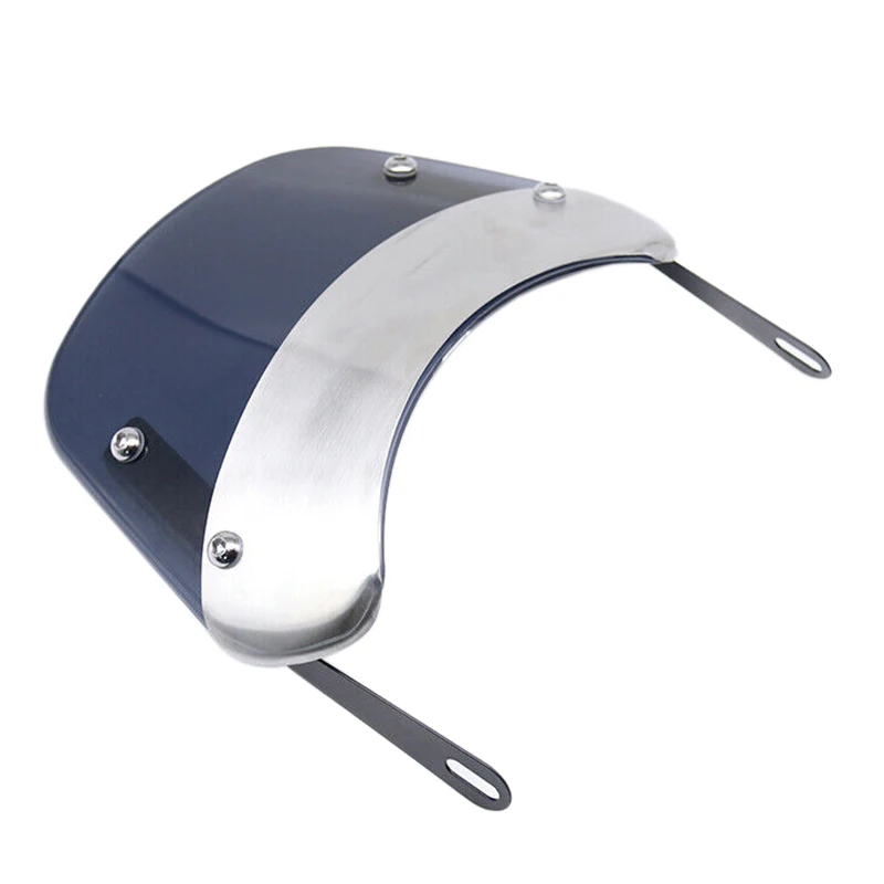 

Для 5-7 дюймов 3 мм мотоциклетные круглые фары в стиле ретро комплект лобового стекла