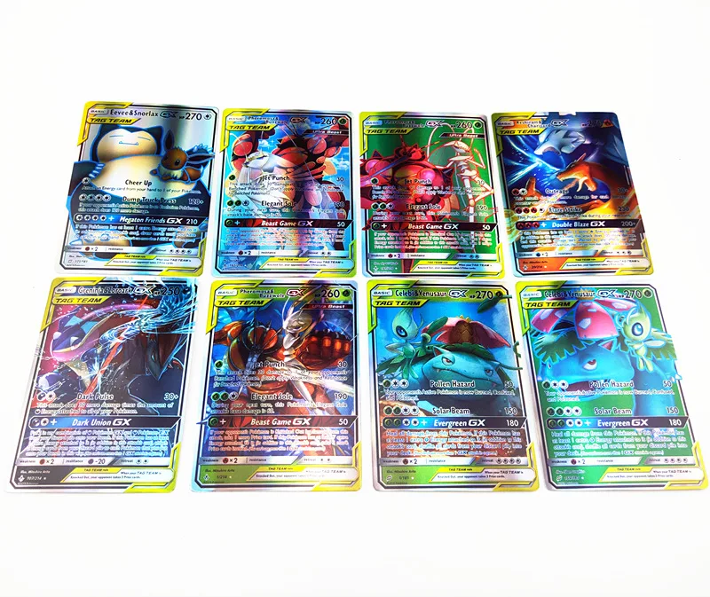 120 шт./компл. тег команды Pokemon TAKARA TOMY боевые игрушки хобби Коллекционирование игра