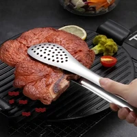 multifunctional food tongs non stick kitchen tongs anti scalding food clip barbecue clip steak tong grill accessories