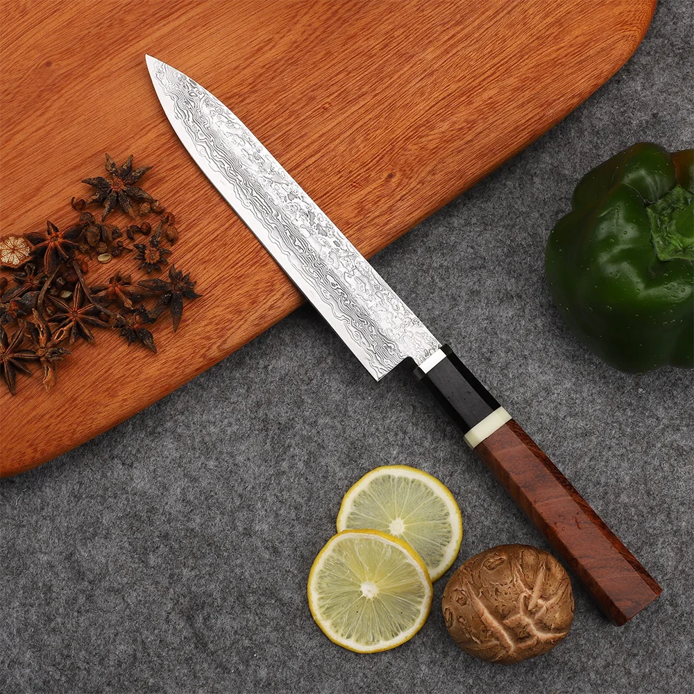 Рукоятка Дамасского лезвия Ba huсаму многофункциональный острый Мясницкий Кливер