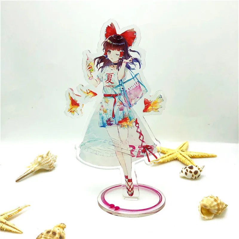 Touhou Proje фигурка акриловая кукла аниме Hakurei Reimu Kirisame Marisa Юкари Якумо 16 см Косплей