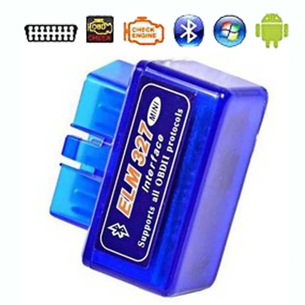 Аппаратное обеспечение V1.5 чип ELM327 Bluetooth автомобильный считыватель кодов Super MINI ELM