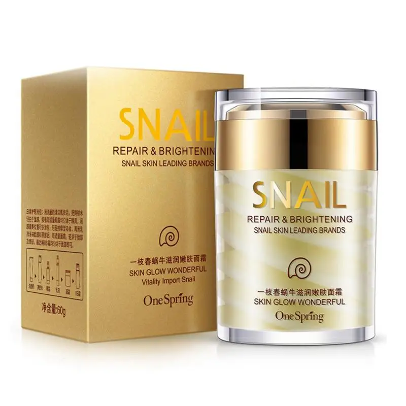 

Snail Cream Facial Moisturizer Face Day Cream Whitening Ageless Anti Wrinkles Lifting Facial Firming Skin Care Korean Cosmetics