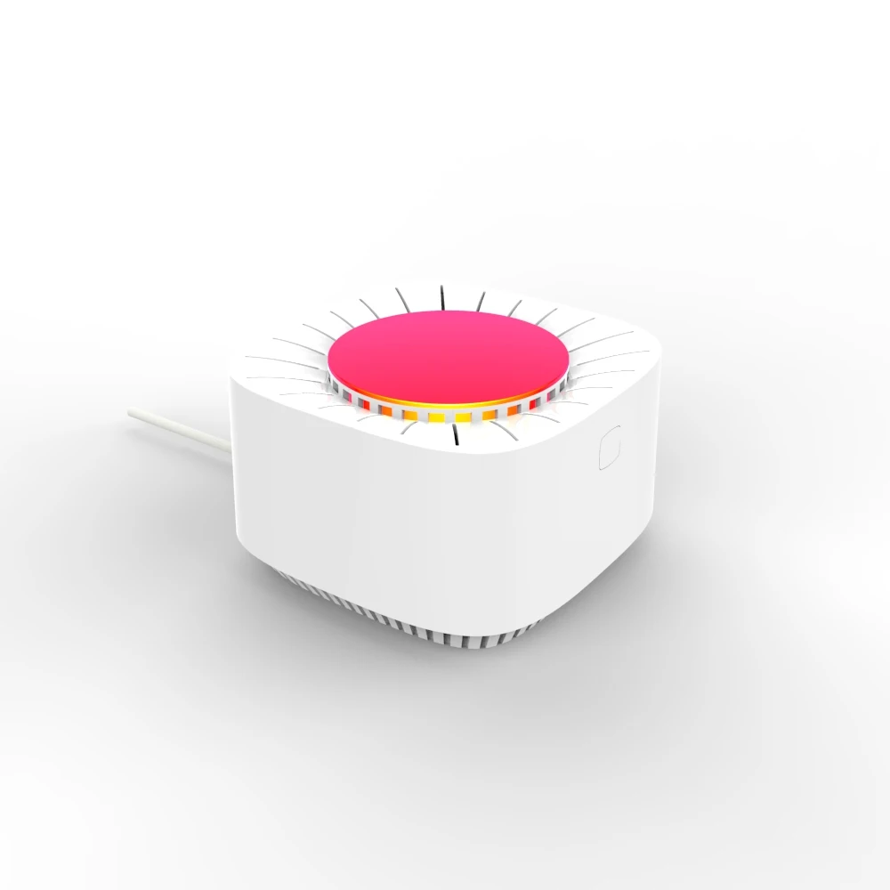 Egg Type Carbon Dioxide Detector With Three Different Light Displays and Automatic Alarm TUYA WiFi | Инструменты