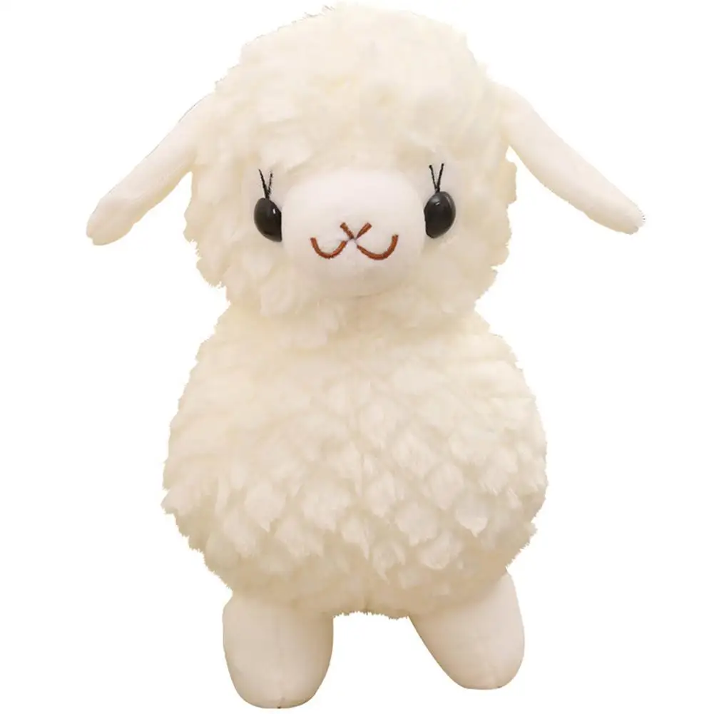 

33cm New Sheep Doll Alpaca Simulation Mountain Wool Velvet Toy Children Doll Doll Room Decoration Christmas Gift
