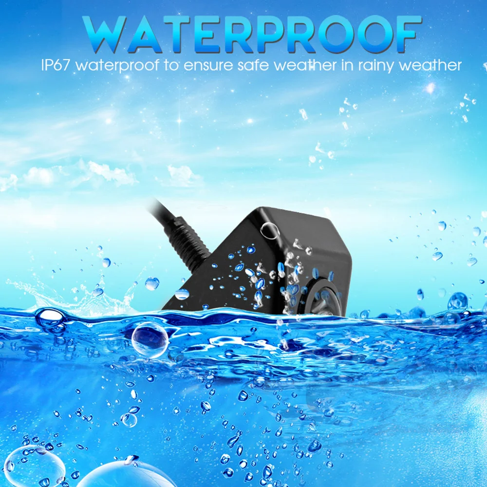 Камера заднего вида Автомобильная с функцией ночного видения 170 ° HD AHD/CVBS 720P |