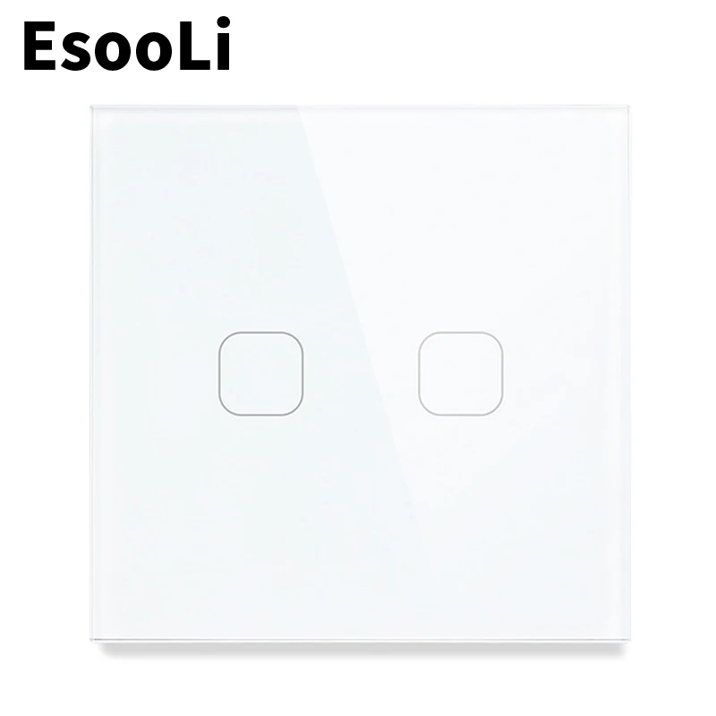 Высветильник ель света EsooLi настенный сенсорный ЕС/Великобритания 1/2/3 клавиши 1