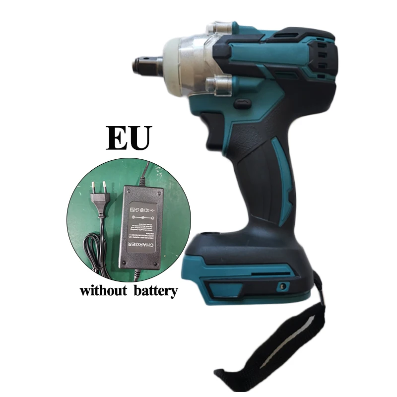 Ударный гайковерт 1/2 дюйма 10-3200 об/мин эргономичный нескользящий перезаряжаемый |