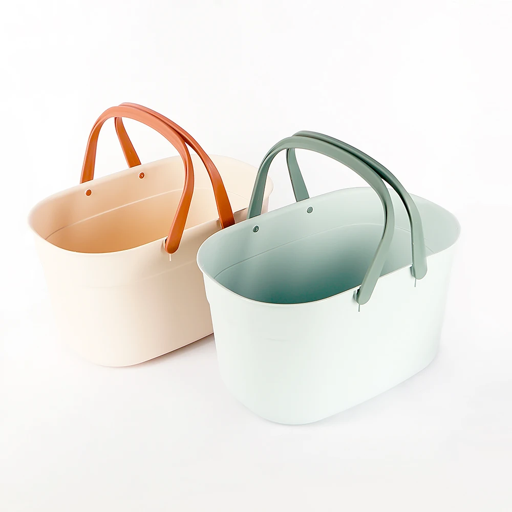 

Portable Household Sundries Storage Basket fruit bathroom Kitchen Containers basket Cosmetic Containers Organizer