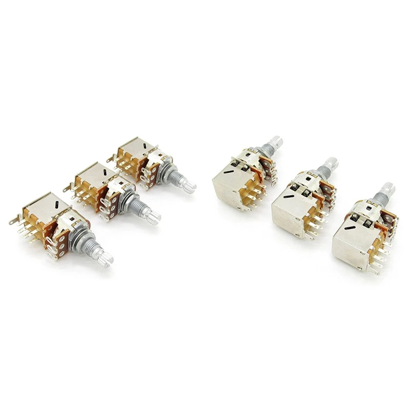 Push Pull Guitar Control Pot Potentiometer Guitar Parts & Accessories