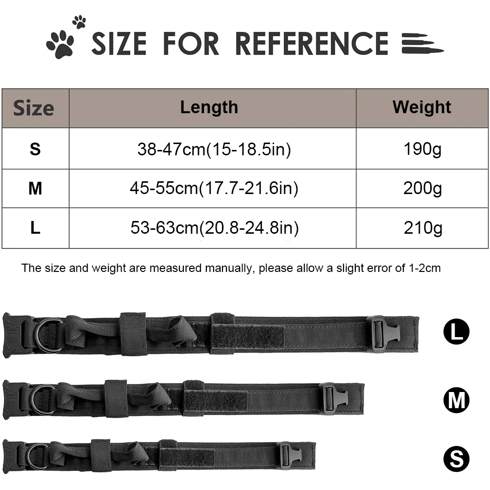 

Pet Dog Collars For Medium Large Dogs Durable Wear-Resistant Traning Collar For German Shepherd Adjustable Pet Dog Collars