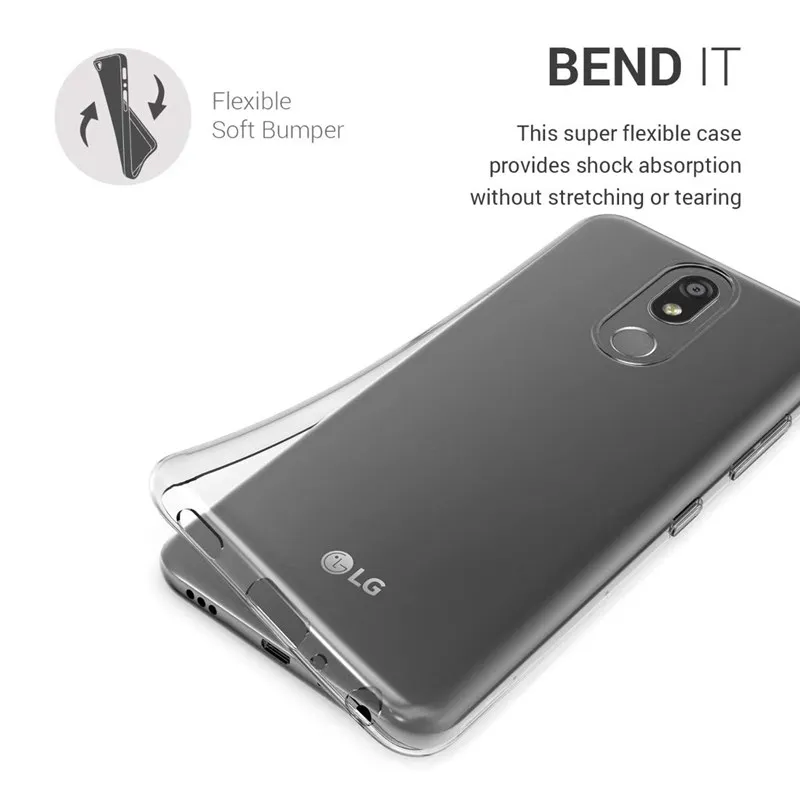Ультратонкий Мягкий ТПУ чехол для LG Stylo 2 3 4 5 Чехол Q Stylus Plus X Power 1 V30 V40 Q8 G8 G8S G8X ThinQ