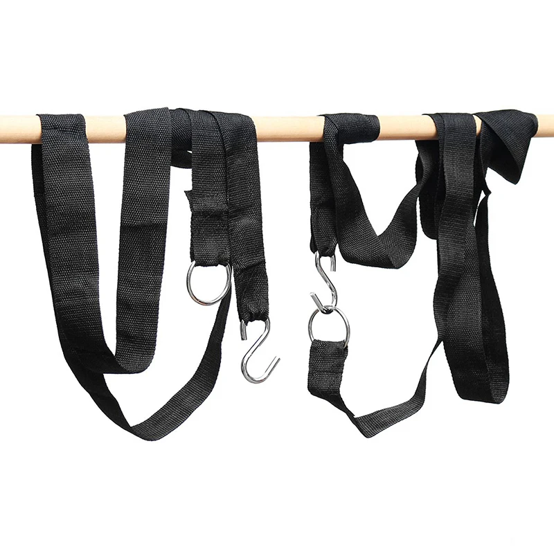 

1 Set Hammock Hanging Belt Tree Strap Nylon Strong Strap Belt Portable Hanging Tree Rope Outdoor Camping Tool With Two Buckles