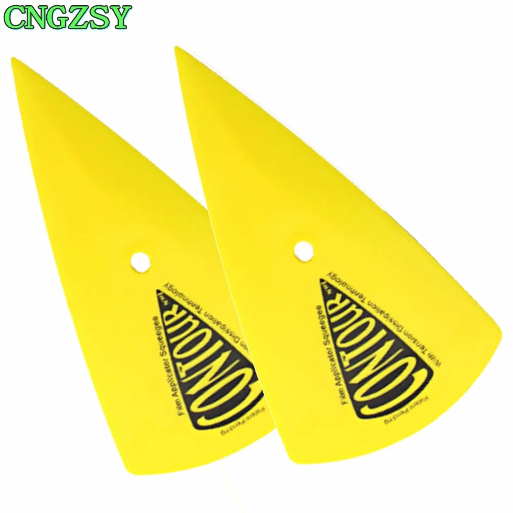 Пластик виниловой оберточной пленки Ракель окна автомобиля фольга Go угловой