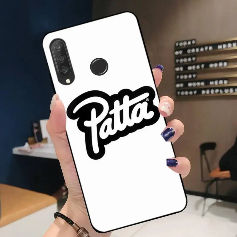 

Dutch Street Brand Patta Accessories Phone Case For Huawei P20 30 40 Pro Mate 20 30 40 Pro Honor 9x 10 30lite Y62019