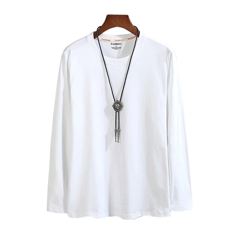 Футболка уличная брендовая одежда с длинными рукавами Повседневная круглым