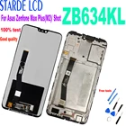 Оригинальный ЖК-дисплей 6,26 дюйма для Asus Zenfone Max Plus(M2) Shot ZB634KL, сенсорный экран с дигитайзером в сборе для Asus ZB634 KL LCD