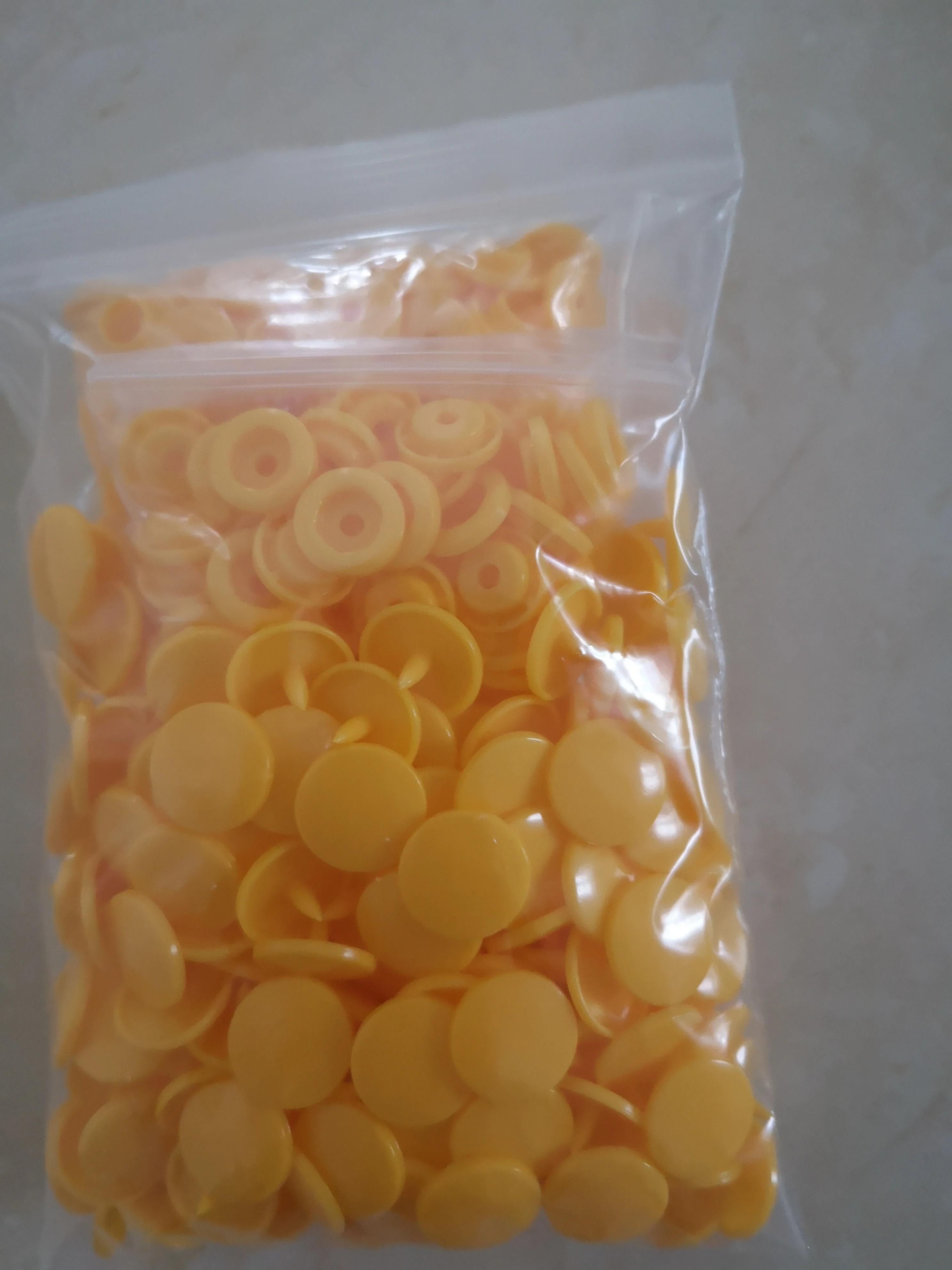 200 набор высококачественных пластиковых кнопок T5 KAM с глянцевой отделкой 12 мм|button