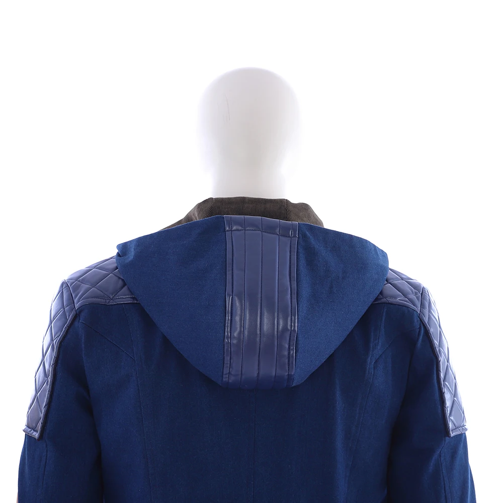 Game Nero Cosplay Costume Nero Blue Jacket Coat Adult Men Halloween Carnival Trench COSPLAYONSEN made