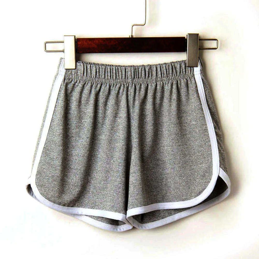 

Women Shorts 2021 Summer Fashion Sport Shorts Beach Solid Color Short Pants Female Running Gym Yoga Hot Pant Shorts