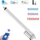 Линейный привод, 12 В24 В, 800 мм, 900 мм, 1000 мм, Wi-Fi контроллер, металлическая шестерня, линейный двигатель для открывания окон и дверей