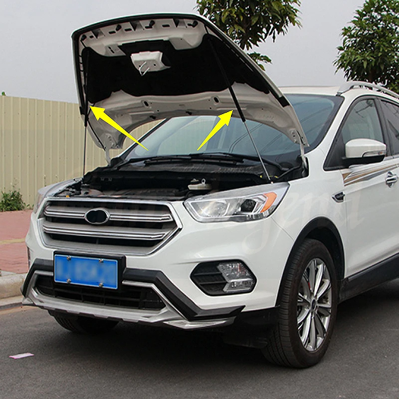 

For Ford Kuga 2013 2015 2017 2018 Refit Car Front Hood Engine Cover Hydraulic Rod Strut Spring Shock Bar Car Styling