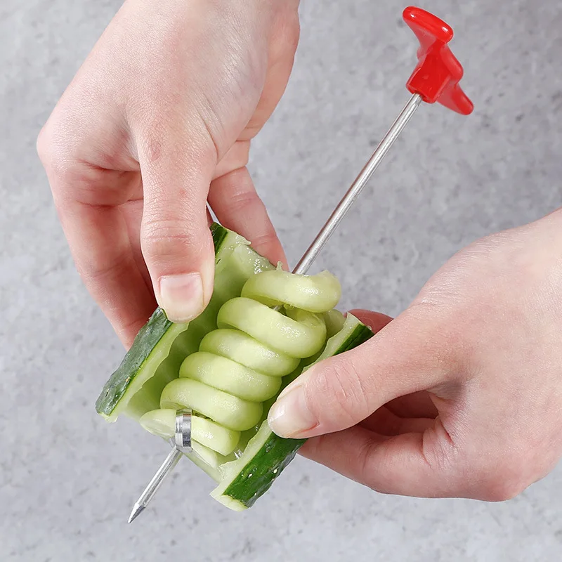 Спиральный измельчитель картофеля ручной роликовый нож инструменты для резьбы