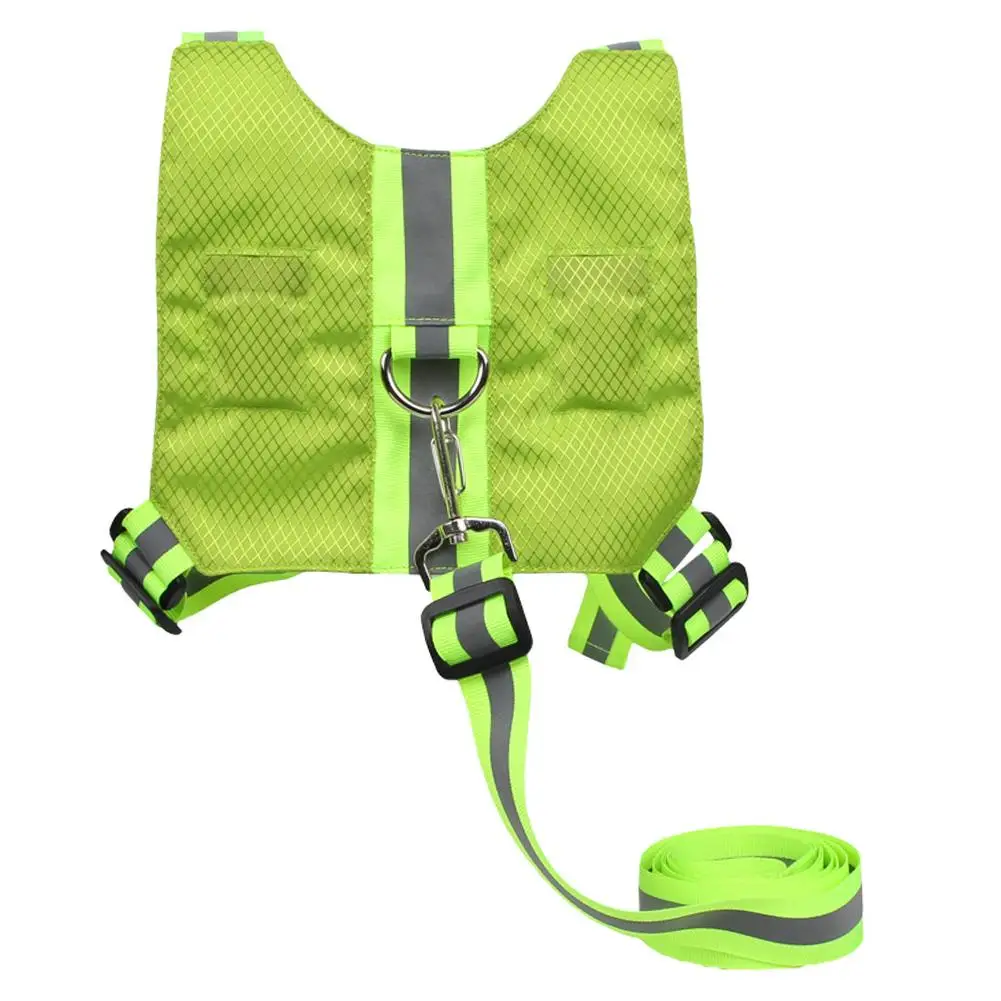 Рюкзак со светодиодсветильник кой для безопасности детей светоотражающая сумка