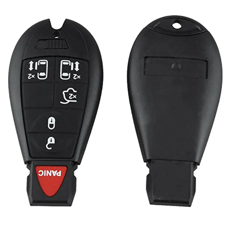 Car Remotes 6 Button Key Fob Compatible for Chrysler Town Country 2008-2015 Dodge Grand Caravan 2008-2014 | Автомобили и