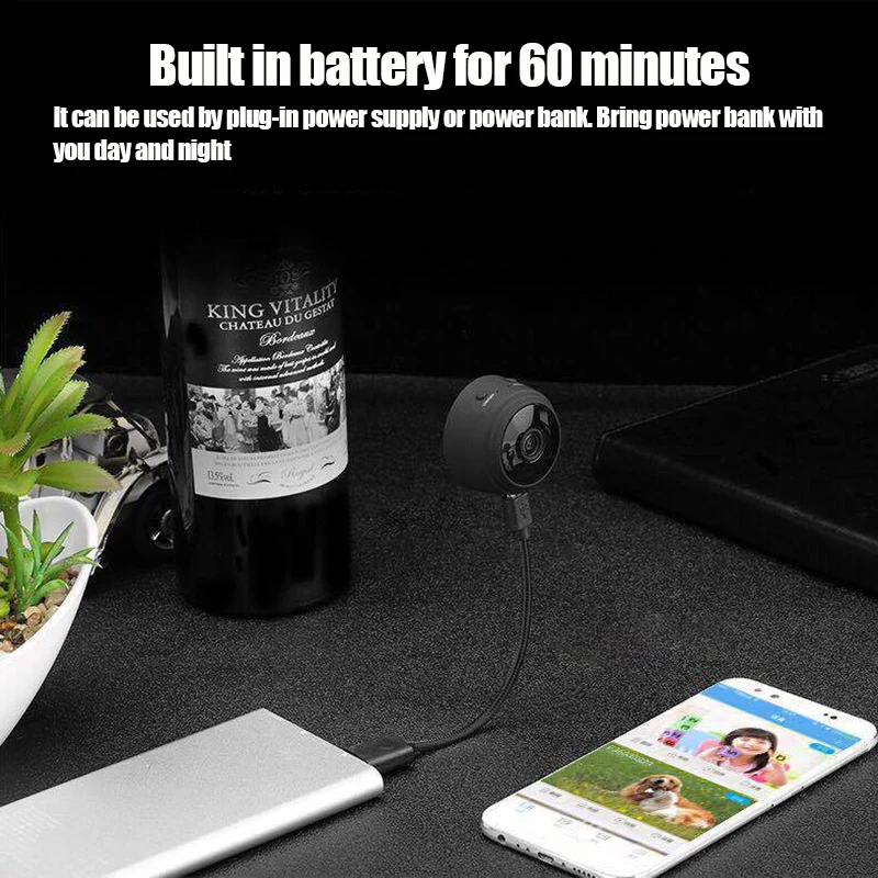 Wi Fi беспроводная веб камера высокого разрешения умная для дома и улицы