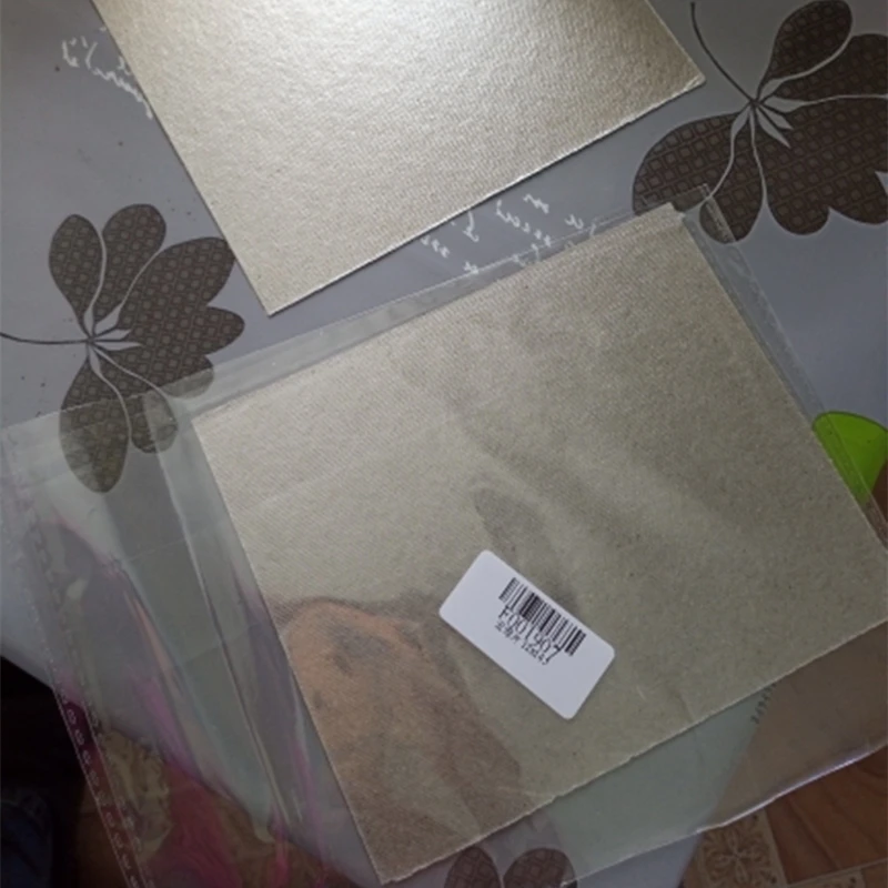 

2Pcs 14.5*12cm Spare Parts For Microwave Ovens Mica Microwave Mica Sheets For Midea Magnetron Cap Microwave Oven Plates