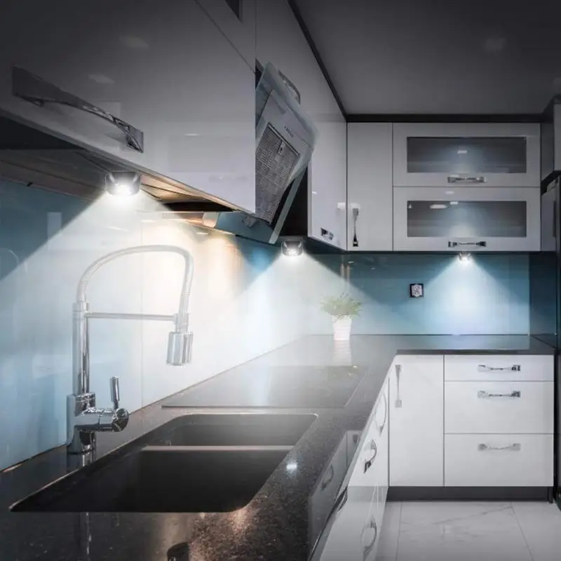 Мини умный корпус беспроводной светодиодный датчик Ночной светильник PIR