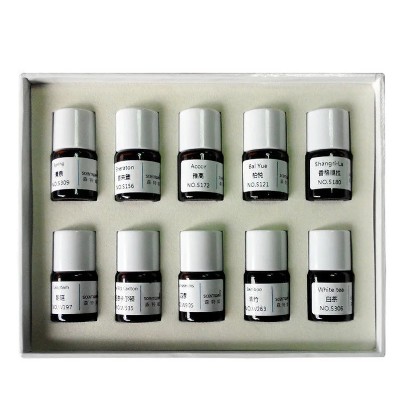 10pcsset 100 natural aromatherapy diffuser essential oil for aroma diffuser scent fragrance machine organic body massage relax free global shipping