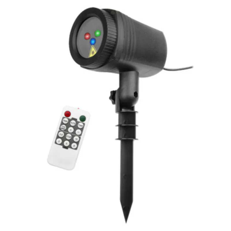 Светодиодный лазерный свет для душа 24 узора эффект проектора удаленное