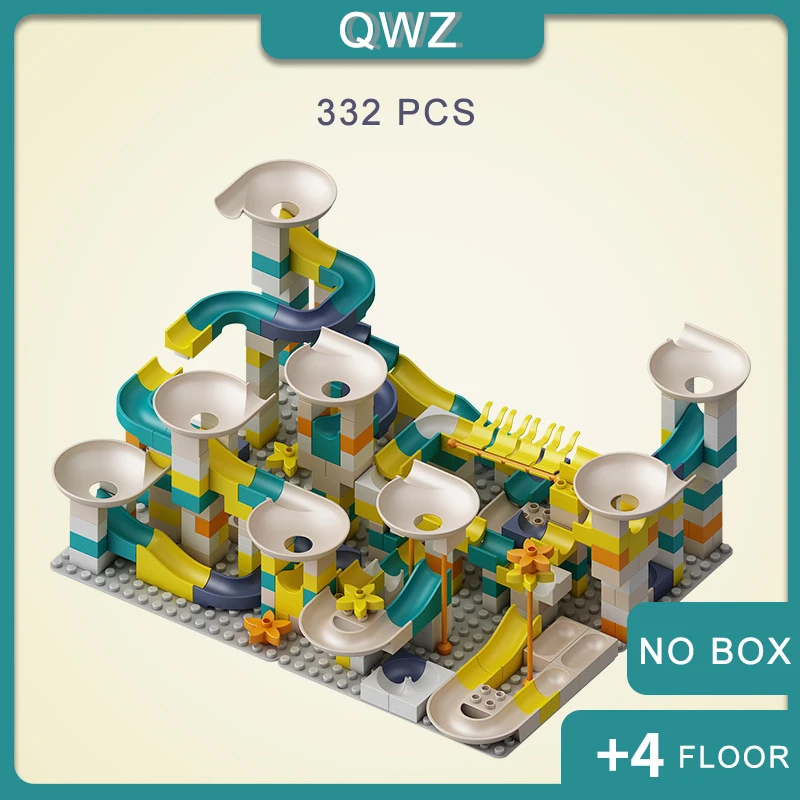 Конструктор из крупных частиц совместимый с фирменными шариками непрерывная
