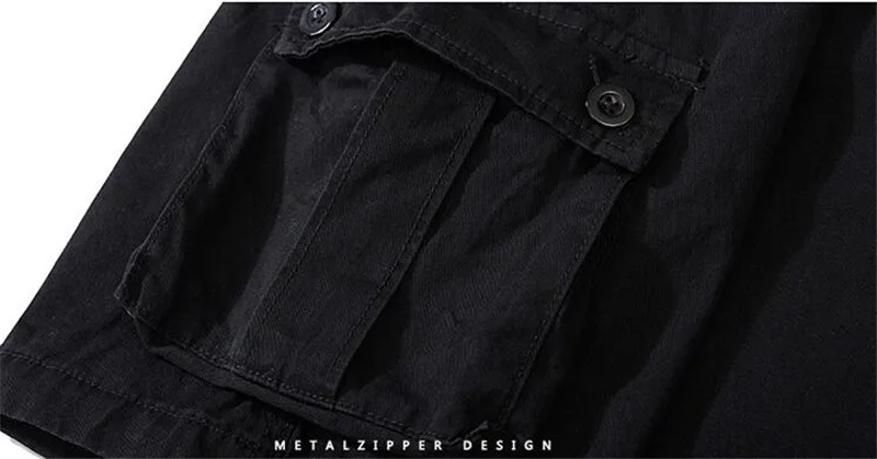 MORUANCLE мужские Повседневное карго шорты с несколькими карманами свободные