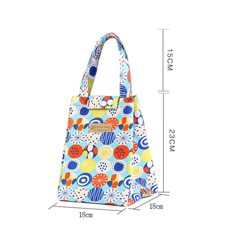 

Waterproof Lunch Bag Cooler Tote Portable Insulated Box School Food Storage Bags Multifunction Food Picnic Lunch Bags For Women