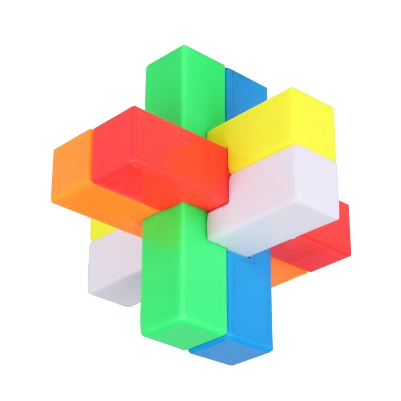 YUXIN Kongming Luban Lock I Kids игры для мозга 3D интеллектуальная креативная головоломка